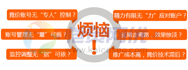 愷策網(wǎng)優(yōu)是一家專業(yè)的競價托管服務(wù)商